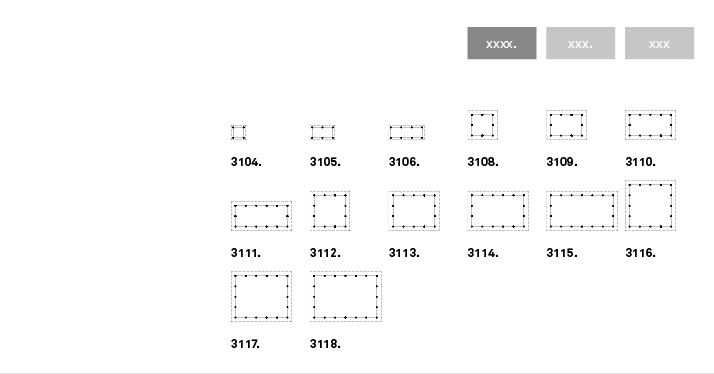 Rectangular plan